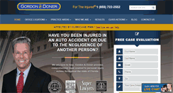 Desktop Screenshot of fortheinjured.com